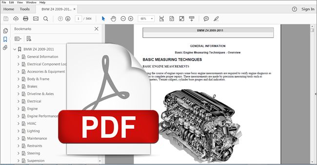 download BMW Z4 workshop manual