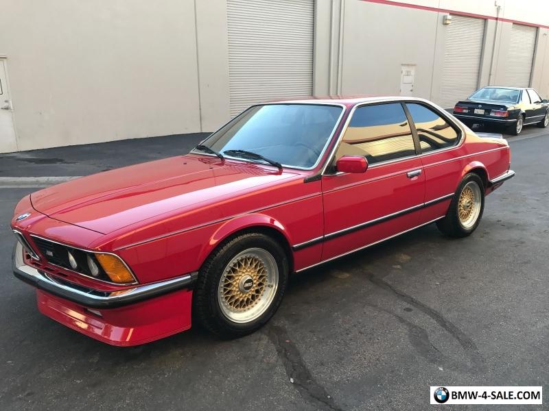 download Bmw M635 CSI workshop manual