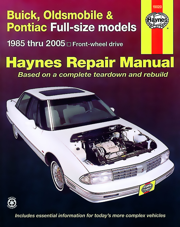 download Buick Lesabre able workshop manual