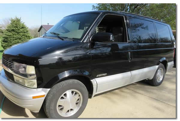 download CHEVY CHEVROLET Astro Van workshop manual