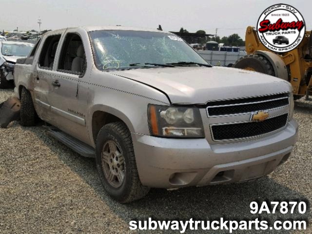 download CHEVY CHEVROLET Avalanche workshop manual