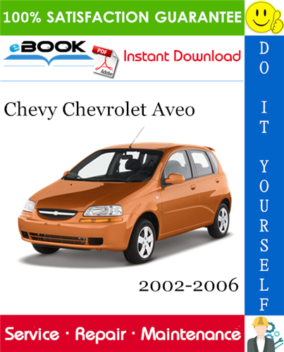 download CHEVY CHEVROLET Aveo workshop manual