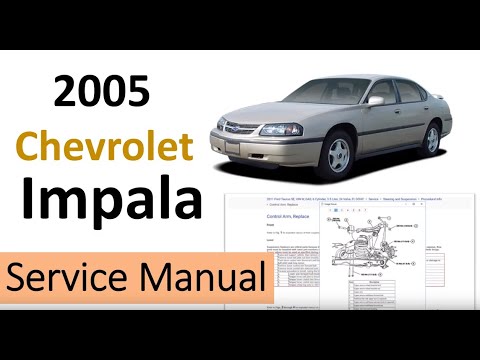 download CHEVY CHEVROLET IMPALA 00 workshop manual