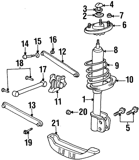 download CHEVY CHEVROLET Lumina workshop manual