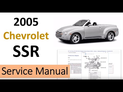 download CHEVY CHEVROLET SSR workshop manual