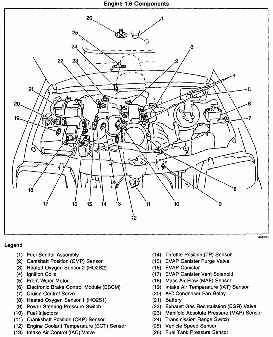 download CHEVY CHEVROLET Tracker workshop manual