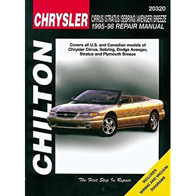download CHRYSLER CIRRUS   Manual workshop manual
