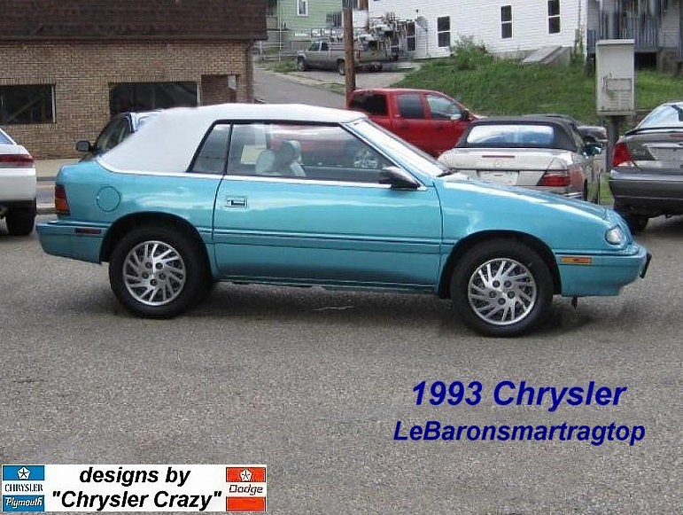 download CHRYSLER LEBARON workshop manual