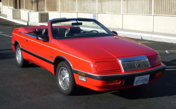 download CHRYSLER LEBARON workshop manual