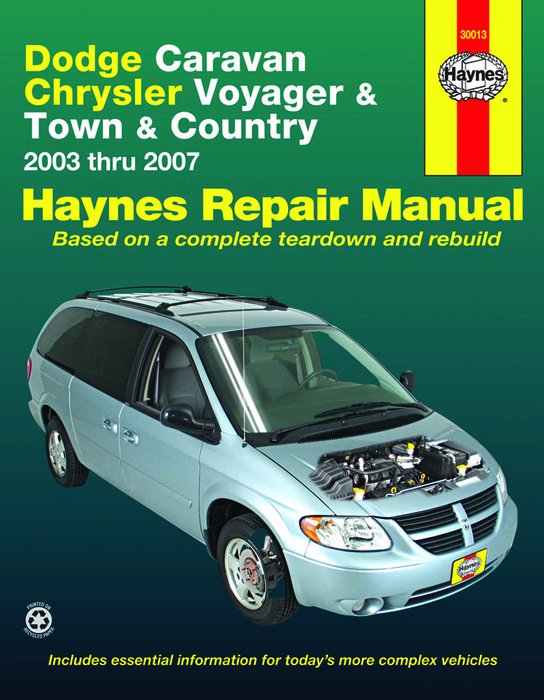 download CHRYSLER VOYAGER workshop manual