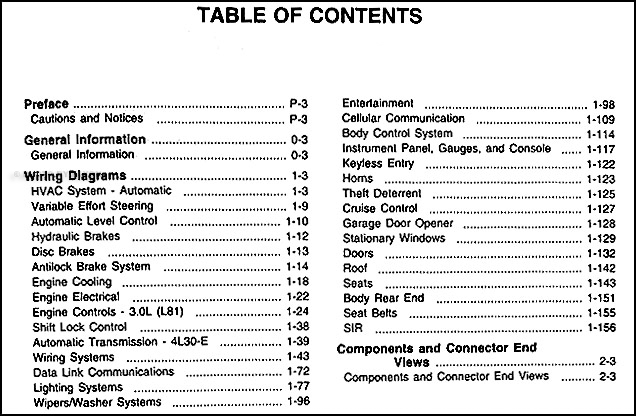 download Cadillac Catera workshop manual