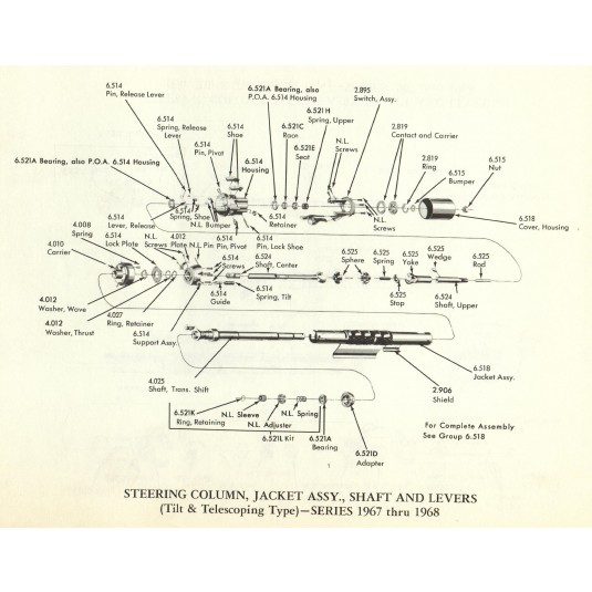 download Cadillac DeVille Steering Column workshop manual