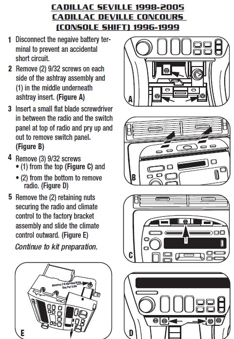 download Cadillac Seville Seville STS workshop manual