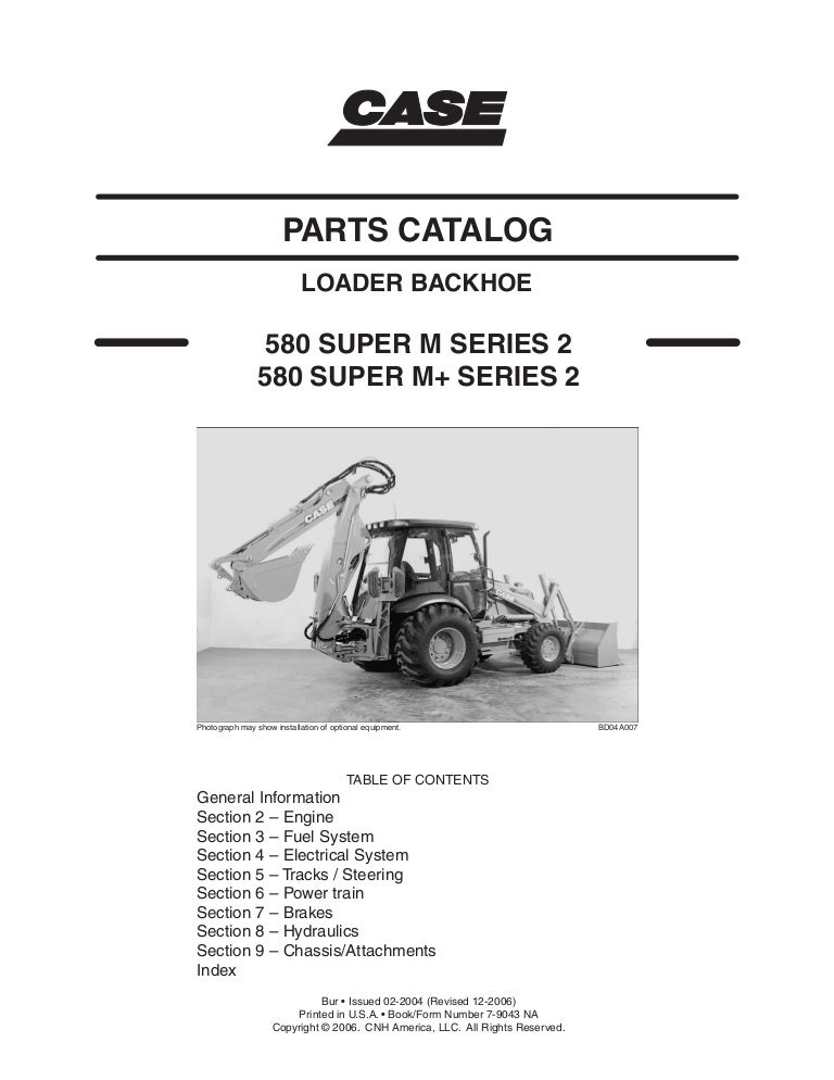 download Case 580 SUPER M+ 2 BACKHOE able workshop manual