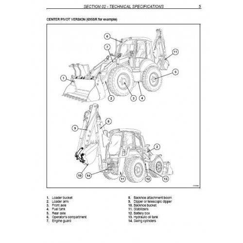 download Case 580SR 590SR 695SR Loader Backhoe able workshop manual