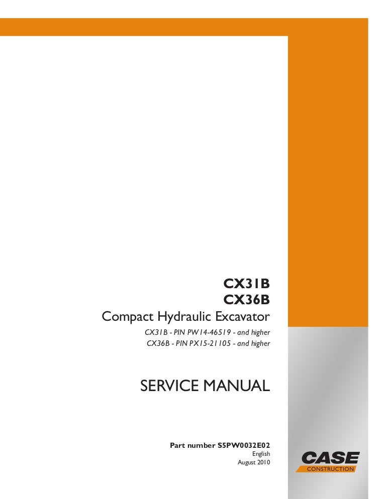 download Case CX17B Tier 4 Hydraulic Excavator s able workshop manual