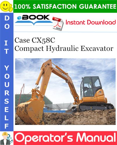 download Case CX350C Tier 4 Crawler Excavator able workshop manual