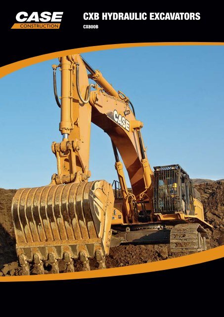 download Case CX800B Crawler Excavator able workshop manual