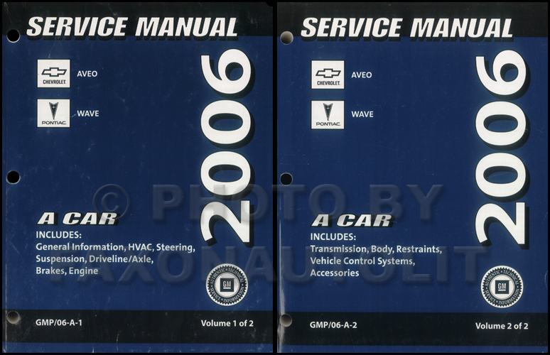 download Chevrolet Aveo Wave workshop manual