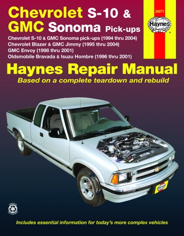 download Chevrolet Blazer able workshop manual