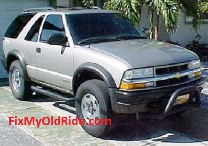 download Chevrolet Blazer workshop manual