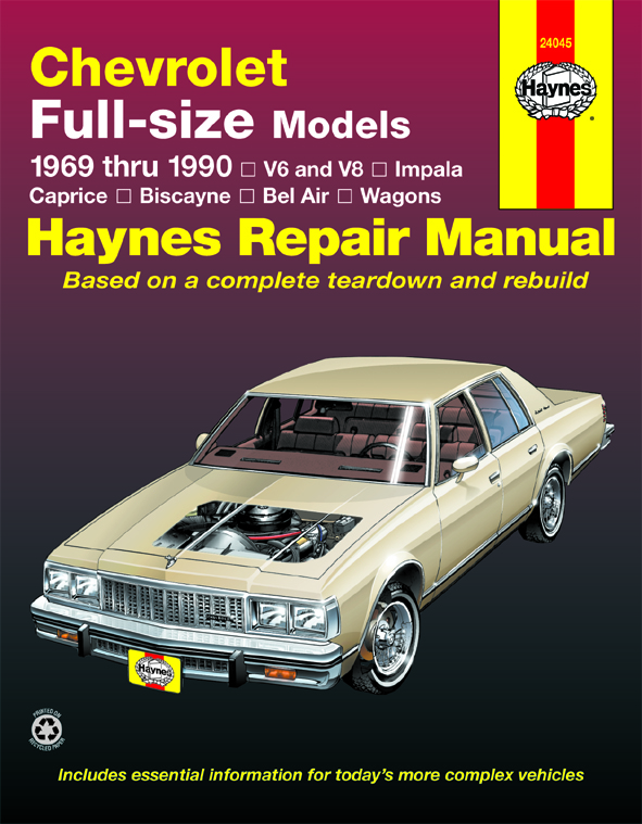 download Chevrolet Caprice workshop manual