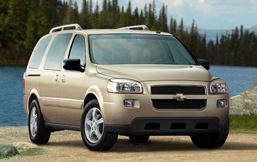 download Chevrolet Chevy Uplander workshop manual