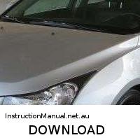 download Chevrolet Cruze Chevy Cruze workshop manual