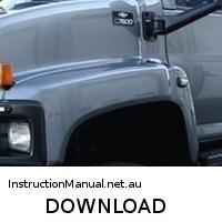 download Chevrolet Kodiak C Series workshop manual