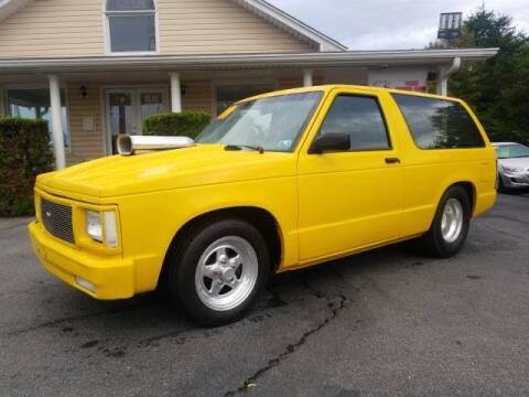 download Chevrolet S10 Blazer workshop manual