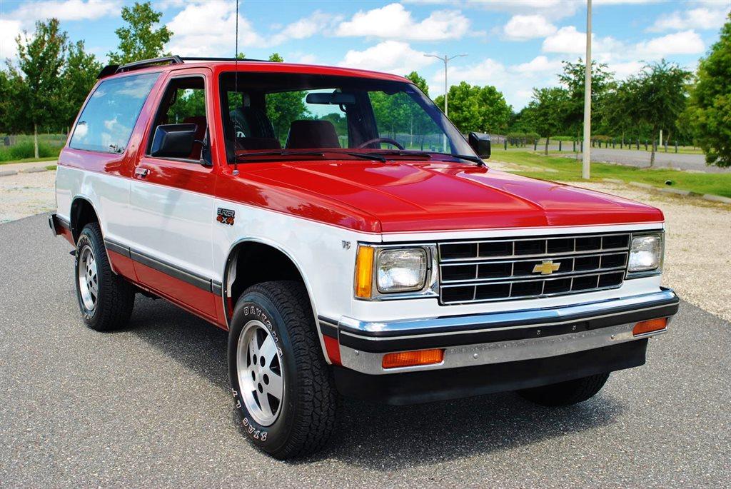 download Chevrolet S10 Blazer workshop manual