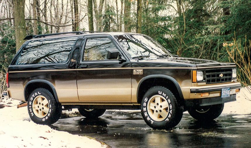 download Chevrolet S10 Blazer workshop manual