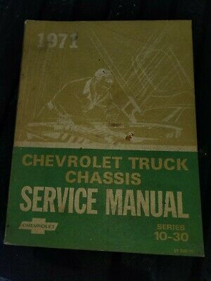download Chevrolet Truck Chassis 10 to 30 workshop manual