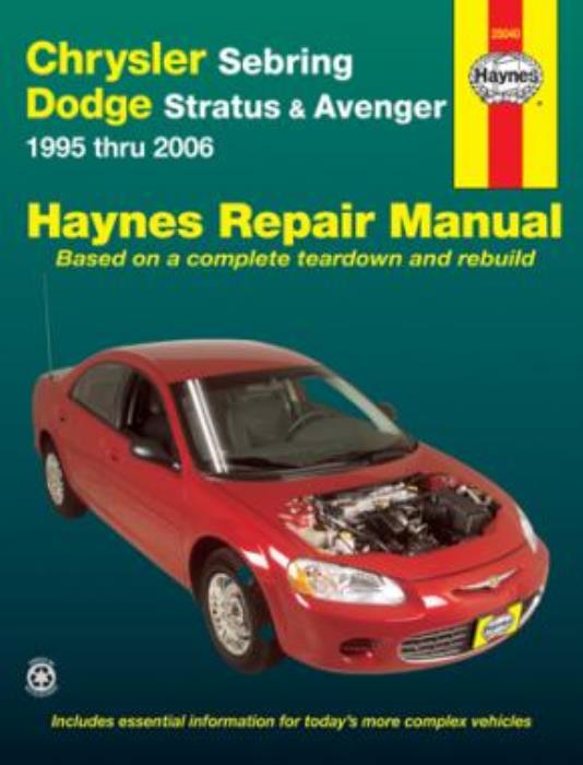 download Chrysler Cirrus workshop manual