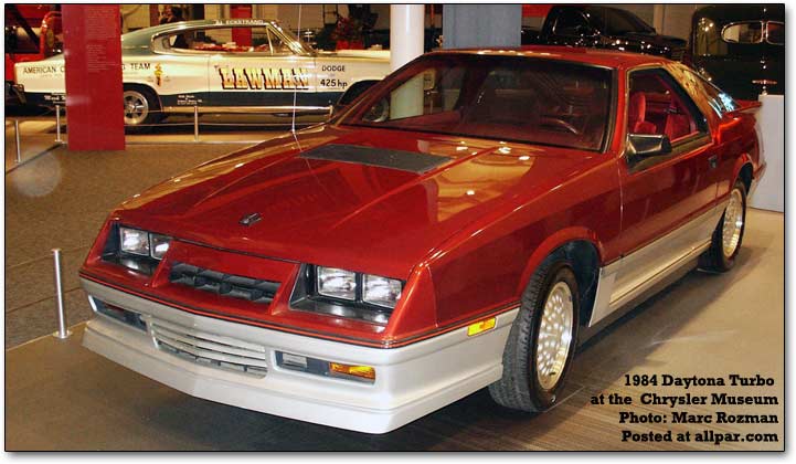 download Chrysler Daytona workshop manual