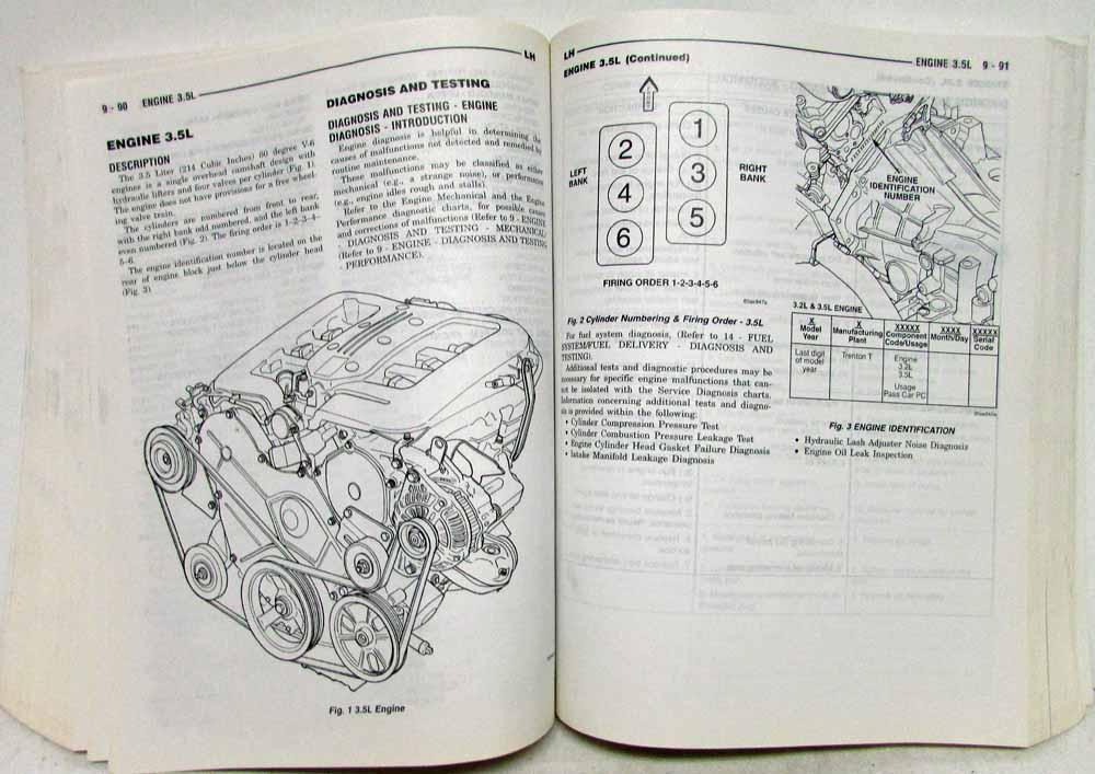 download Chrysler Dodge 300M LHS Concorde Intrepid workshop manual