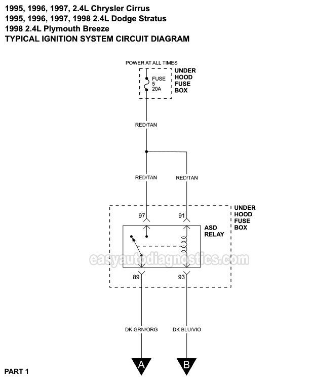 download Chrysler Dodge Cirrus Stratus workshop manual