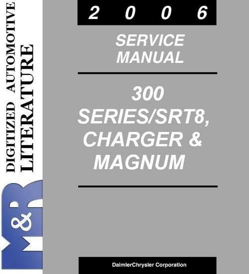 download Chrysler Dodge LX 300 300C SRT 8 workshop manual