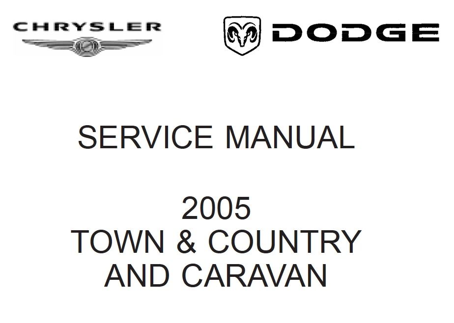 download Chrysler Dodge RS RG Town Country workshop manual