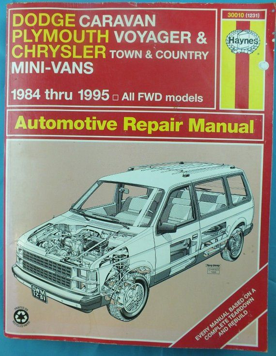 download Chrysler Dodge Town Country Caravan Voyager workshop manual
