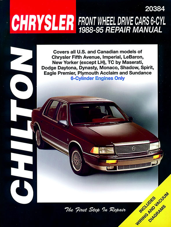 download Chrysler Fifth Avenue able workshop manual