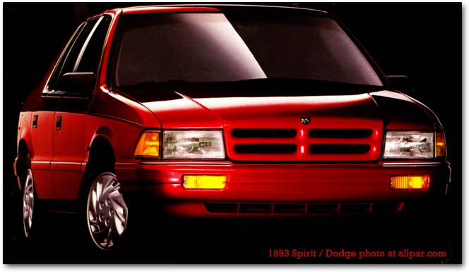 download Chrysler Front Wheel Drive AX Acclaim Dynasty LeBaron workshop manual