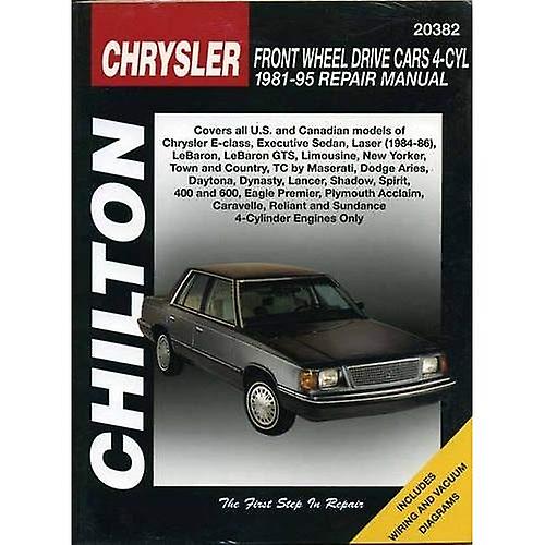 download Chrysler Front Wheel Drive AX Acclaim Dynasty LeBaron workshop manual