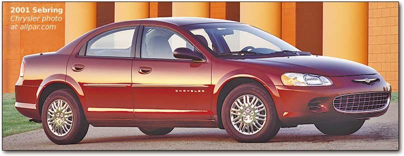 download Chrysler JR Sebring Stratus Sedan Convertible Tech able workshop manual