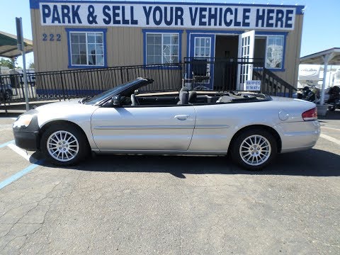 download Chrysler JR Sebring Stratus Sedan Convertible workshop manual