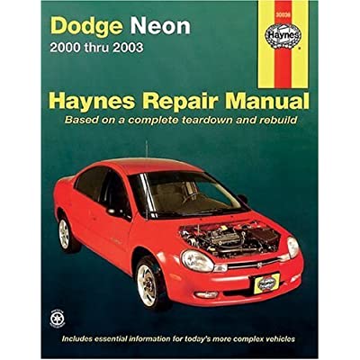 download Chrysler Neon workshop manual