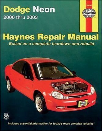 download Chrysler Neon workshop manual