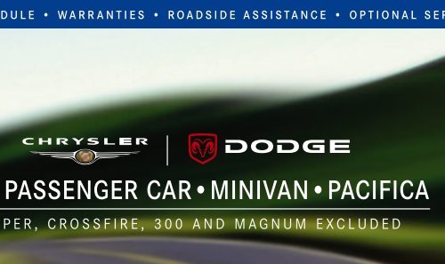 download Chrysler Passenger Car workshop manual