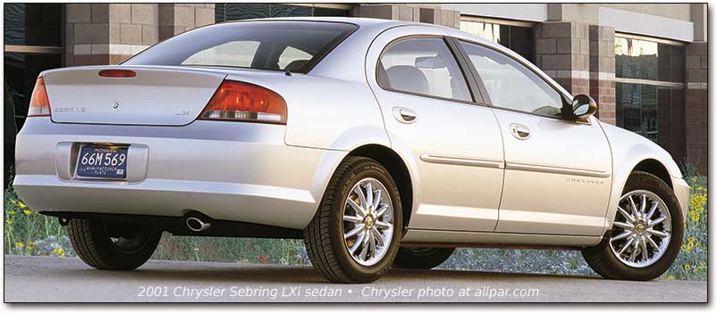 download Chrysler Sebring Dodge Stratus workshop manual