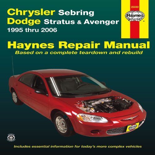 download Chrysler Sebring workshop manual
